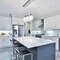 Besa Lighting Newton 6 Cord Pendant, Milky White, Bronze Finish, 1x3W LED 1XT-NEWTON6MW-LED-BR - alternate 2